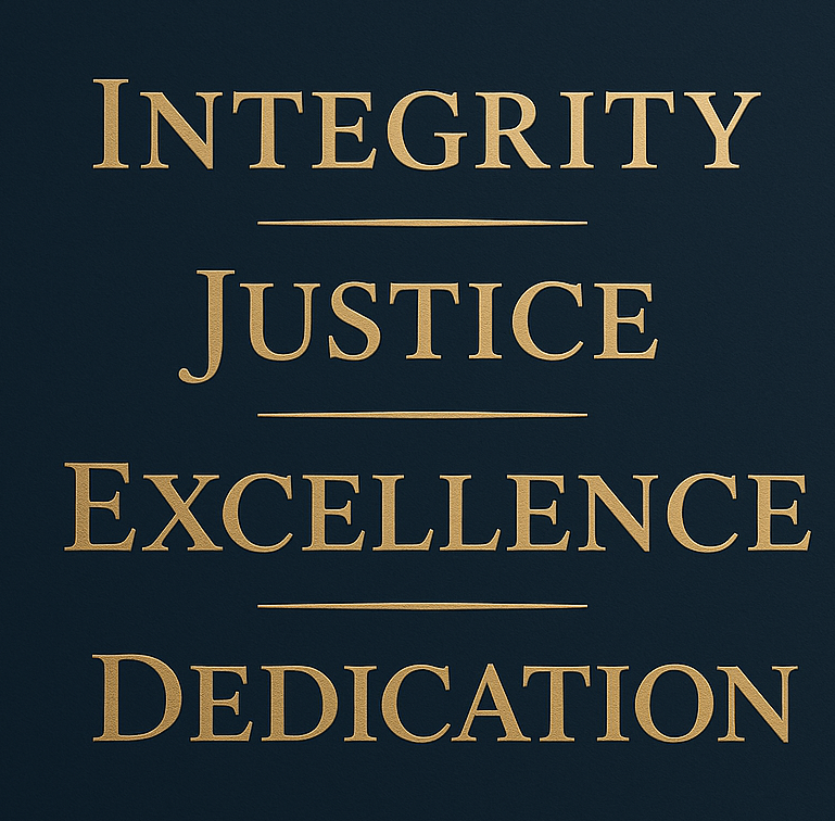 Legal credentials and awards